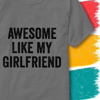 Camiseta Cita Divertida para Parejas Increíble Como Mi Novi