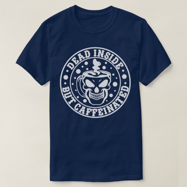 Camiseta Cita divertida pero cafeinada (Diseño del anverso)
