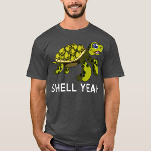 Camiseta Cita divertida Pun Shell Yeah Turtles