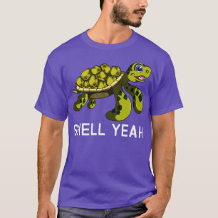 Camiseta Cita divertida Pun Shell Yeah Turtles