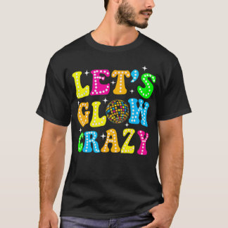 Camiseta Cita divertida que deja un arte colorido y brillan