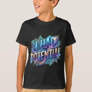 Camiseta Cita divertida tenía potencial humor sarcástico re