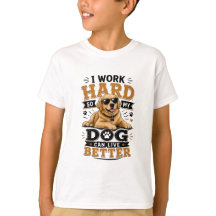 Cita Divertida Trabajo Duro Para Que Mi Perro Pued