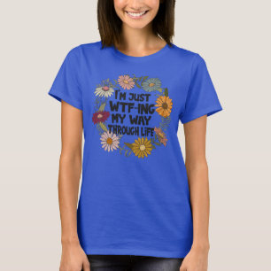 Camiseta Cita divertida vida dice que mamá papá padre