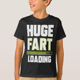 Camiseta Cita divertida y enorme de carga de pedos en broma