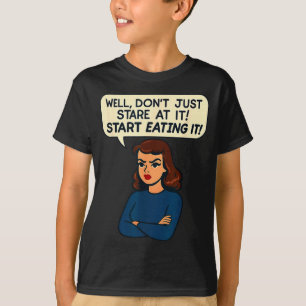 Camiseta Cita divertida y sarcástica de mujer con doble sen