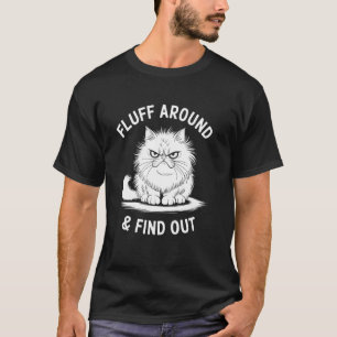 Camiseta Cita Divertida y Sarcástica de Señora Gata con Hum