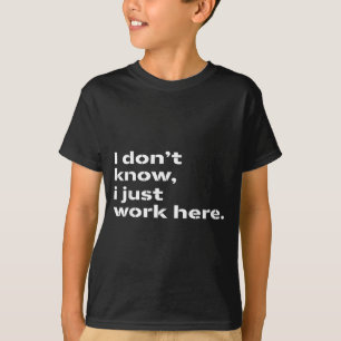 Camiseta Cita divertida y sarcástica de trabajo para el hum
