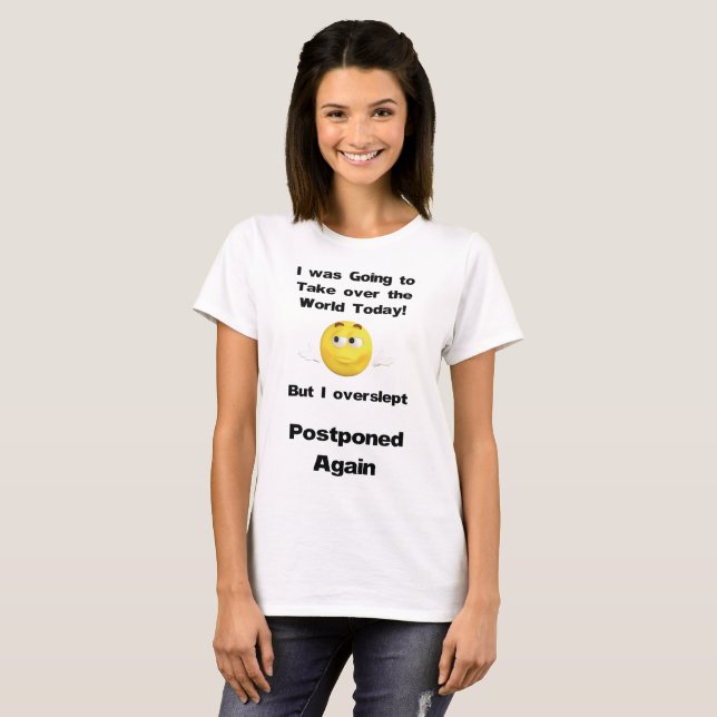 Camiseta Cita divertida y simple (Anverso completo)