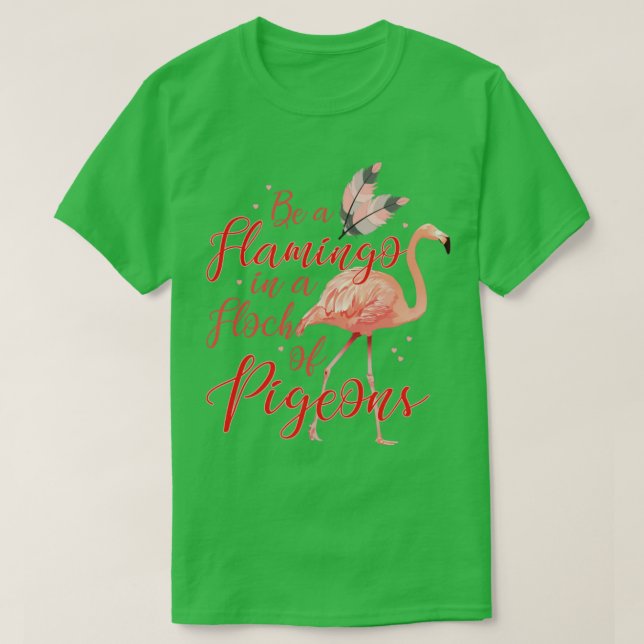 Camiseta Cita divertida zoológico animales Flamingo tropica (Diseño del anverso)
