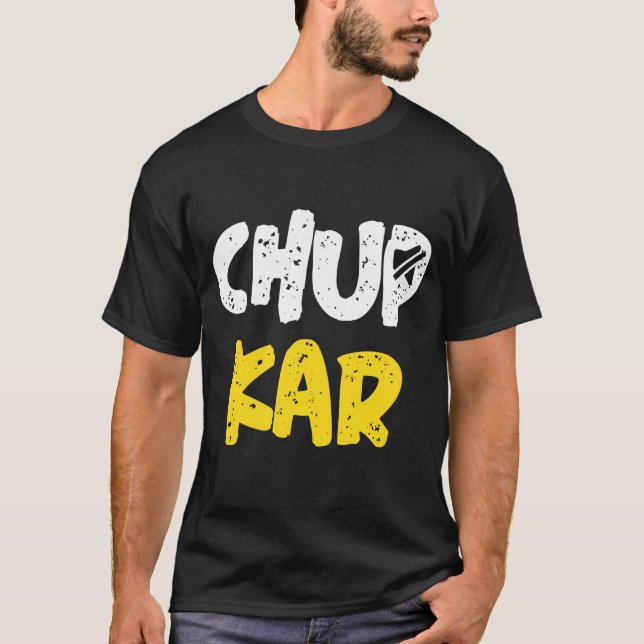 Camiseta Cita en hindi Meme diseño divertido (Anverso)