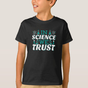 Camiseta Cita 'En la Ciencia Confiamos' - Profesor
