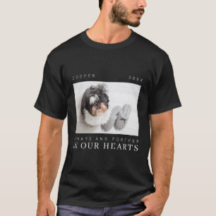 Camiseta Cita en memoria de mascota Foto de Moda moderna si