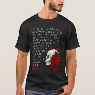 Camiseta Cita Estólica Marcus Aurelius Y Stull Stoicism Gif