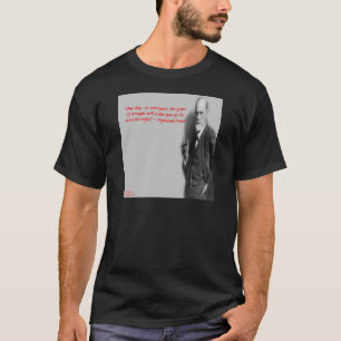 Camiseta Cita famosa de "Lucha" de Sigmund Freud