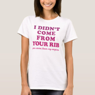 Camiseta Cita feminista divertida - No vine de tu nervio