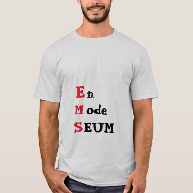 Camiseta Cita francesa divertida (Anverso)