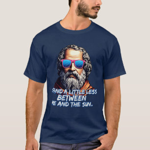 Camiseta Cita genial de Diógenes familia