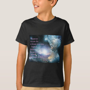 Camiseta Cita Goethe con Nebula