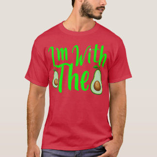 Camiseta Cita Graciosa Con El Aguacate