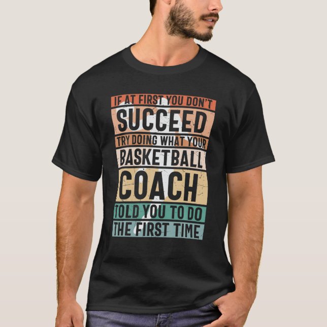 Camiseta Cita graciosa de Basketball T Shirt Dice Gráfico M (Anverso)