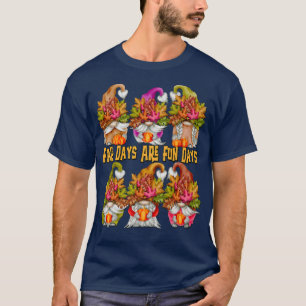 Camiseta Cita Graciosa De Caída Para Mujeres Y Maestros Cut