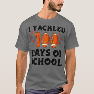 Camiseta Cita Graciosa De Estudiantes Que Hice 100 Días De 