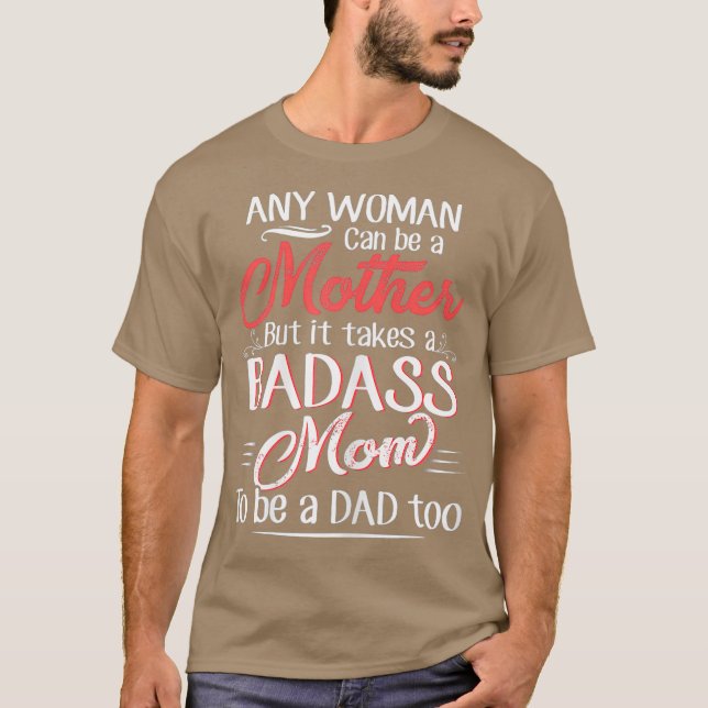 Camiseta Cita Graciosa De Mujeres Para Feliz Día De Los Pad (Anverso)