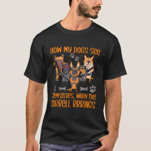 Camiseta Cita Graciosa De Perro Para Hombres Y Mujeres Mili