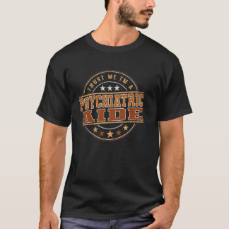Camiseta Cita Graciosa De Profesión Im Un Ácido Psiquiátric