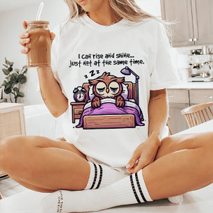 Camiseta Cita Graciosa De Rise And Shine