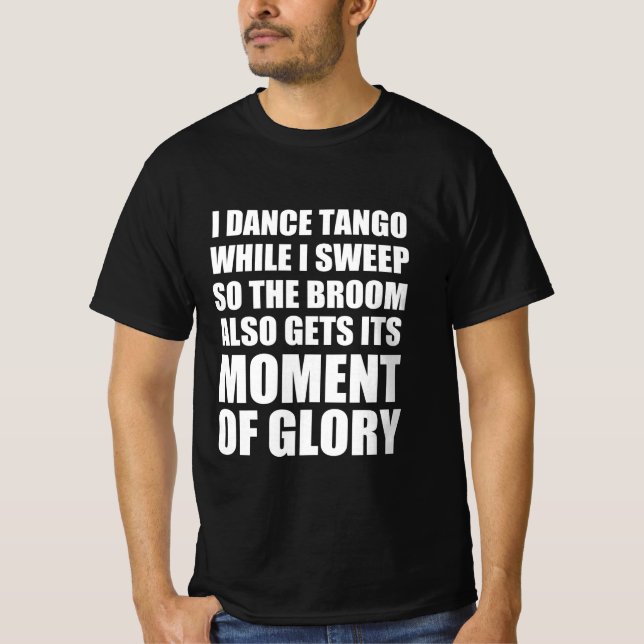 Camiseta Cita graciosa de Tango (Anverso)