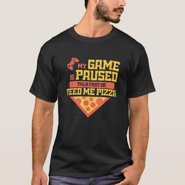 Camiseta Cita Graciosa Para Un Amante De La Pizza Y (Anverso)