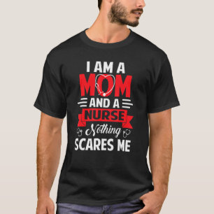 Camiseta Cita Graciosa Que Soy Mamá Y Una Enfermera Que No 