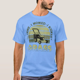 Camiseta Cita Graciosa Que Vine Me Trasladé Retro Mowing 