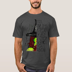 Camiseta Cita Graciosa Sí Soy La Bruja De Redhead Que Todo