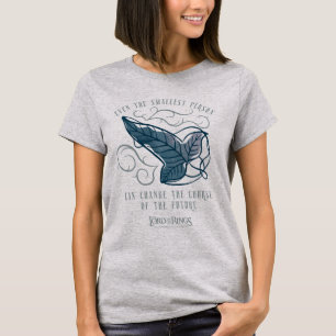 Camiseta Cita Gráfica del Broche Élfico de la Comunidad
