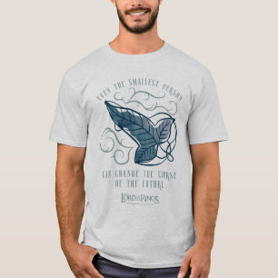 Camiseta Cita Gráfica del Broche Élfico de la Comunidad