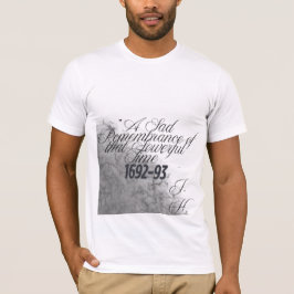 Camiseta Cita histórica de Witch Shirt Salem