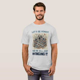 Camiseta Cita honesta: Agarrando la vida