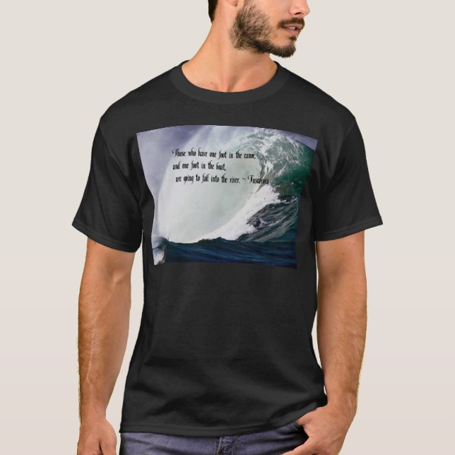 Camiseta Cita india americana del proverbio del Tuscarora (Anverso)