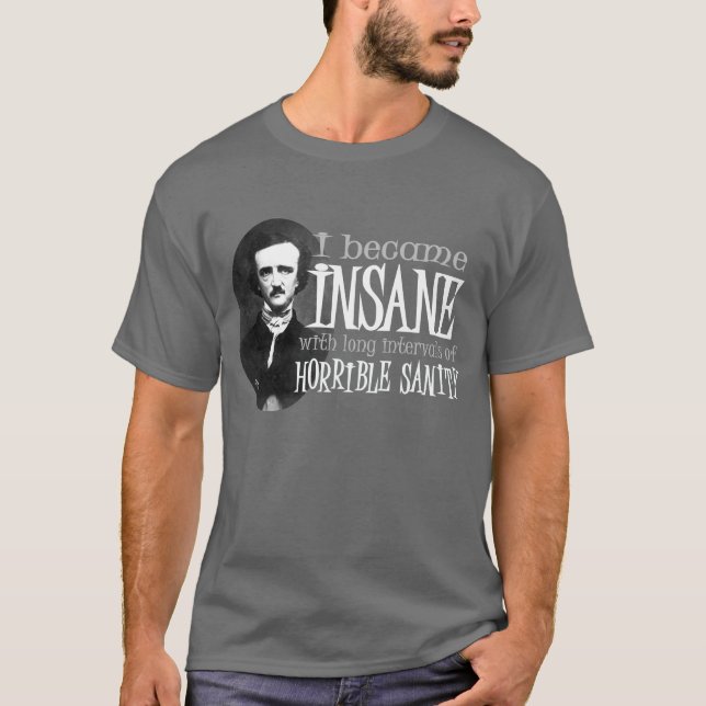 Camiseta Cita insana del Poe (Anverso)