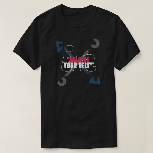 Camiseta cita inspiradora (Diseño del anverso)