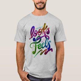 Camiseta Cita Inspiradora colorida