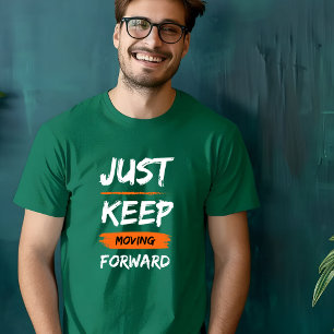 Camiseta Cita Inspiradora con estilo de pincel negro