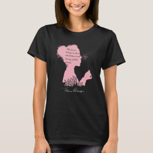 Camiseta Cita Inspiradora de Eleanor Roosevelt con un suspi