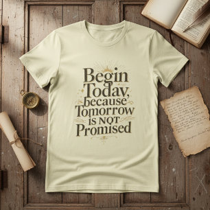 Camiseta Cita Inspiradora de Hoy