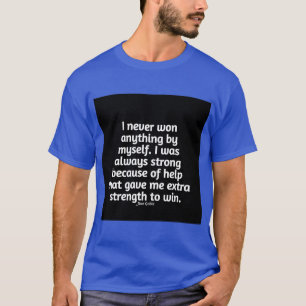 Camiseta cita inspiradora del entrenador Dan Gable