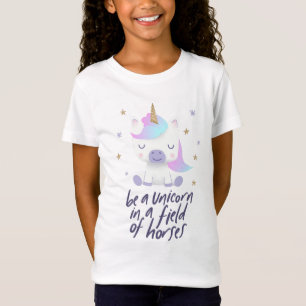 Camiseta Cita inspiradora del unicornio