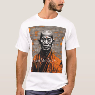 Camiseta Cita Inspiradora monje budista